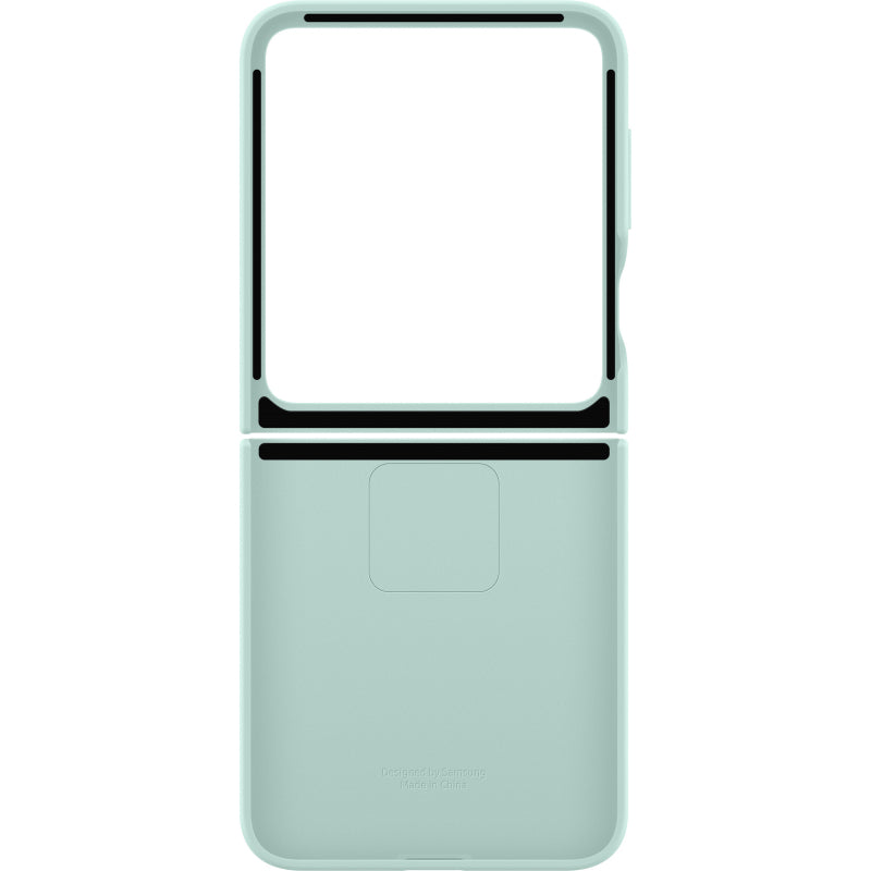 Husa pentru Samsung Galaxy Z Flip6 F741, Silicone Case, Verde EF-PF741TMEGWW