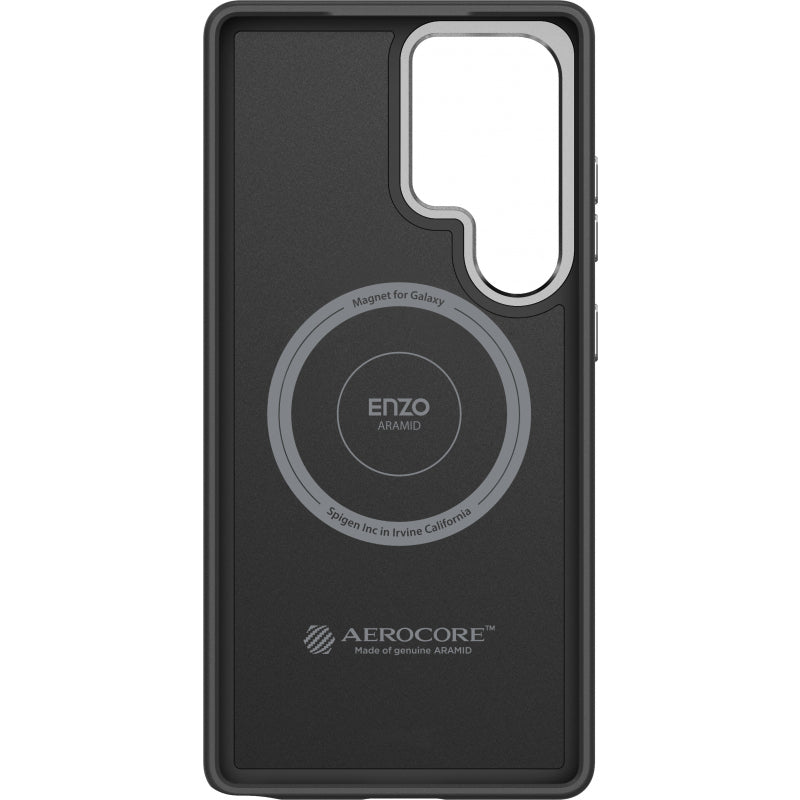 Husa pentru Samsung Galaxy S25 Ultra S938, Spigen Enzo Aramid Magnet, Neagra GP-FPS938PGABW
