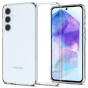 Husa pentru Samsung Galaxy A55 5G A556, Spigen, Liquid Crystal, Transparenta ACS07537 - Transparenta - NotebookGsm