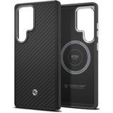 Husa pentru Samsung Galaxy S25 Ultra S938, Spigen Enzo Aramid Magnet, Neagra GP-FPS938PGABW