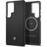 Husa pentru Samsung Galaxy S25 Ultra S938, Spigen Enzo Aramid Magnet, Neagra GP-FPS938PGABW