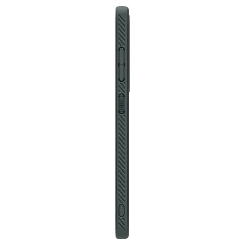 Husa pentru Samsung Galaxy S25 S931, Spigen, Liquid Air, Verde ACS09001