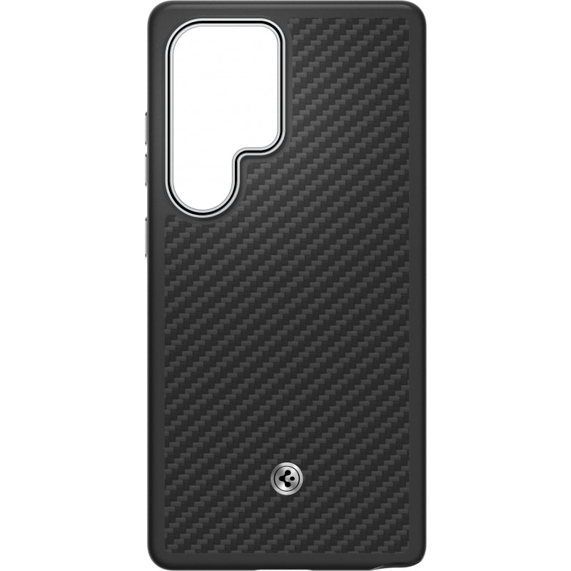 Husa pentru Samsung Galaxy S25 Ultra S938, Spigen Enzo Aramid Magnet, Neagra GP-FPS938PGABW