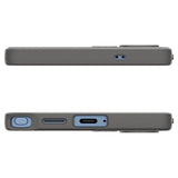 Husa pentru Samsung Galaxy S25 Ultra S938, Spigen, Liquid Air, Gri ACS08954