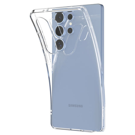 Husa pentru Samsung Galaxy S25 Ultra S938, Spigen, Liquid Crystal, Transparenta ACS08948 - Transparenta - NotebookGsm