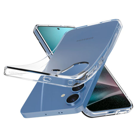 Husa pentru Samsung Galaxy S25 S931, Spigen, Liquid Crystal, Transparenta ACS08995 - Transparenta - NotebookGsm