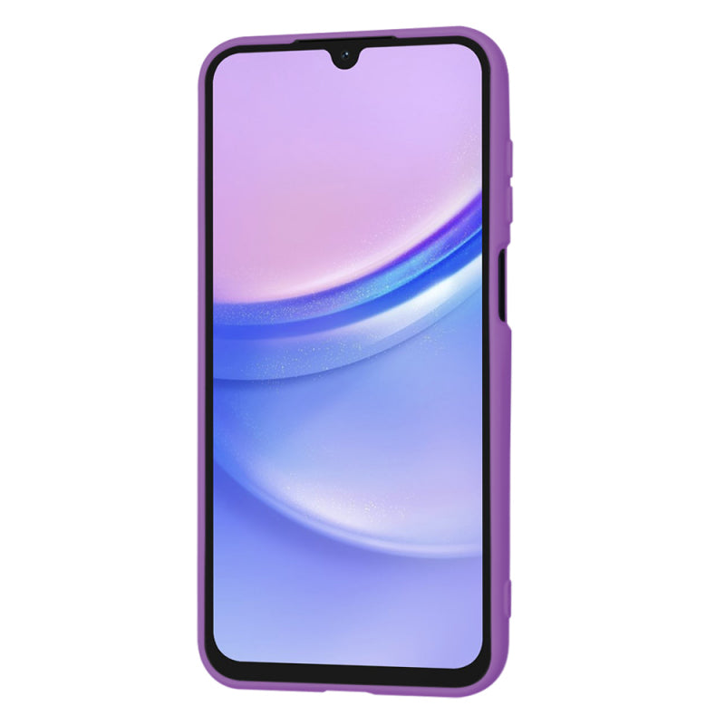 Husa pentru Samsung Galaxy A15 5G A156 / A15 A155, Techsuit, SoftFlex, Mov