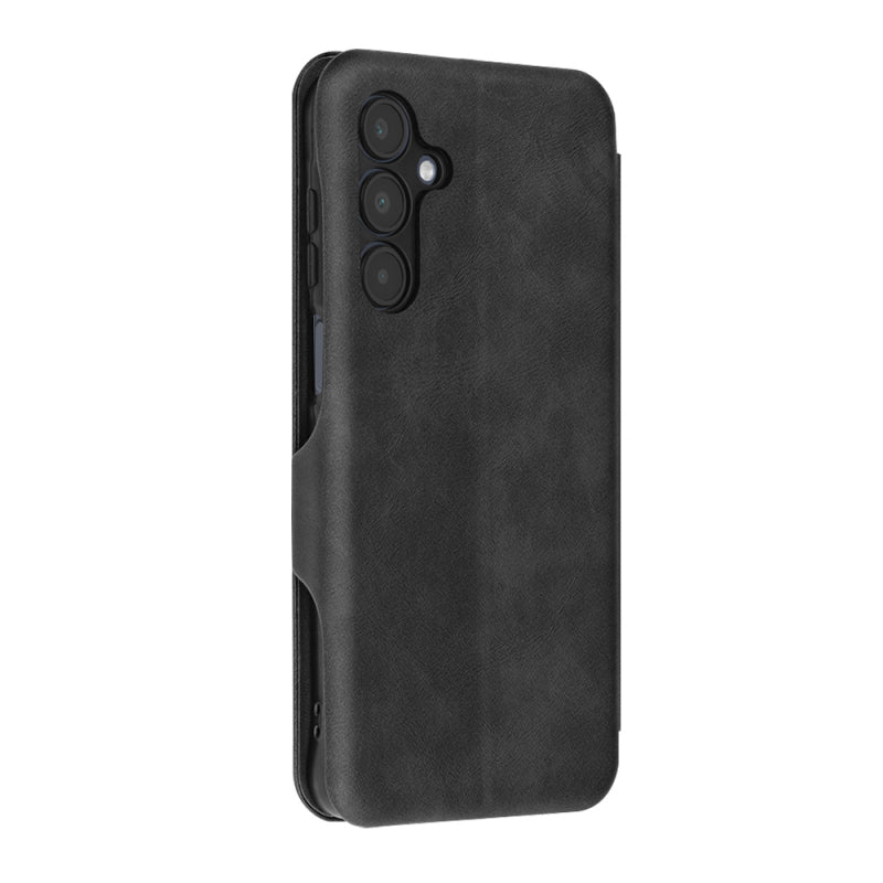 Husa pentru Samsung Galaxy A16 5G A166 / A16 4G A165, Techsuit, Safe Wallet Plus, Neagra