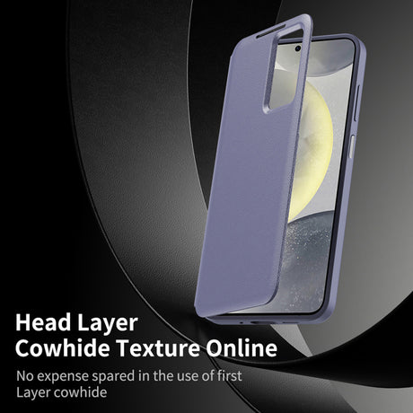 Husa pentru Samsung Galaxy A17 4G / A17 5G / A26 A266, Techsuit, SmartView - Mov - NotebookGsm