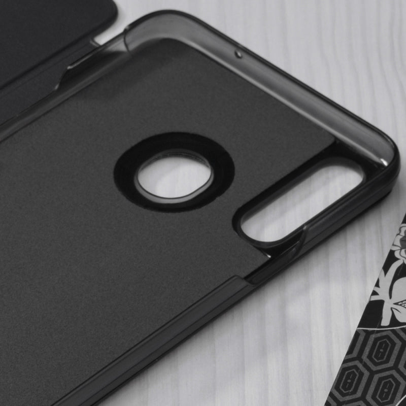 Husa pentru Samsung Galaxy A20s A207, Techsuit, eFold, Neagra