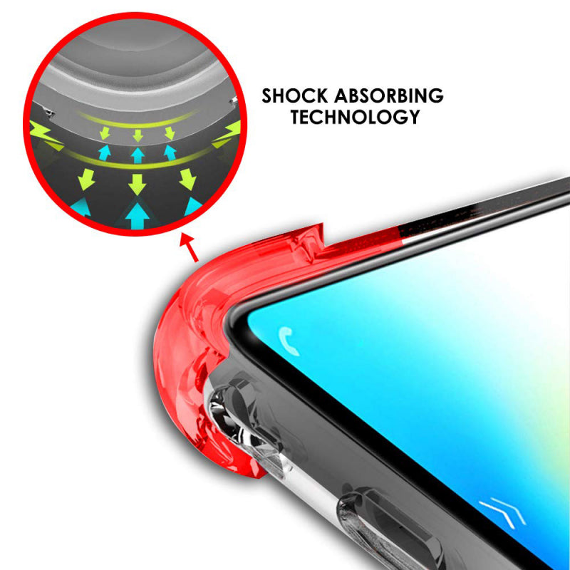 Husa pentru Samsung Galaxy A21s A217, Techsuit, Shockproof Clear, Transparenta