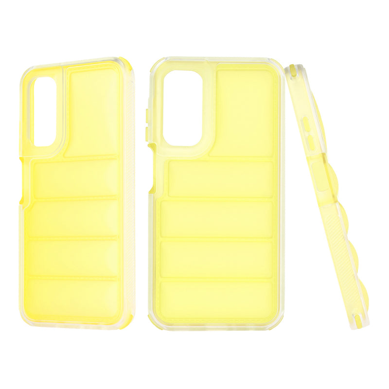 Husa pentru Samsung Galaxy A25 A256, Techsuit, Wave Shield, Galbena