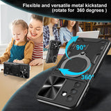 Husa pentru Samsung Galaxy A26 A266, Techsuit, CamGuard Pro, Mov