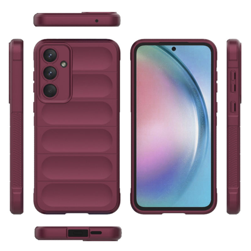 Husa pentru Samsung Galaxy A35 5G A356, Techsuit, Magic Shield, Neagra