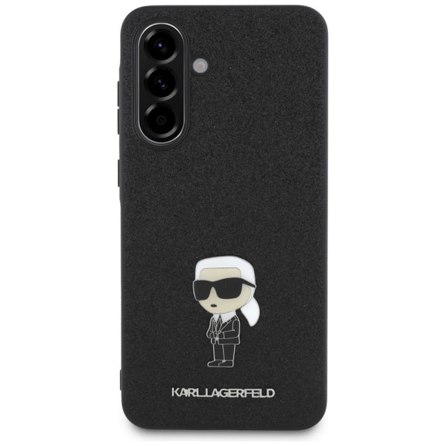 Husa pentru Samsung Galaxy A36 A366, Karl Lagerfeld, Glitter Fixed Ikonik Karl