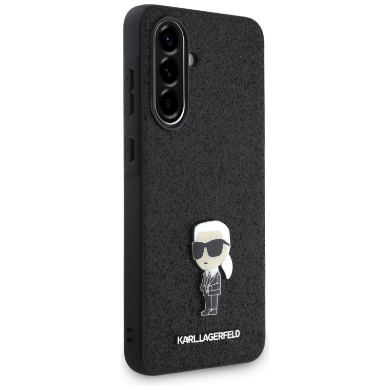Husa pentru Samsung Galaxy A36 A366, Karl Lagerfeld, Glitter Fixed Ikonik Karl