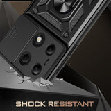 Husa pentru Samsung Galaxy A36 A366, Techsuit, CamShield, Albastra