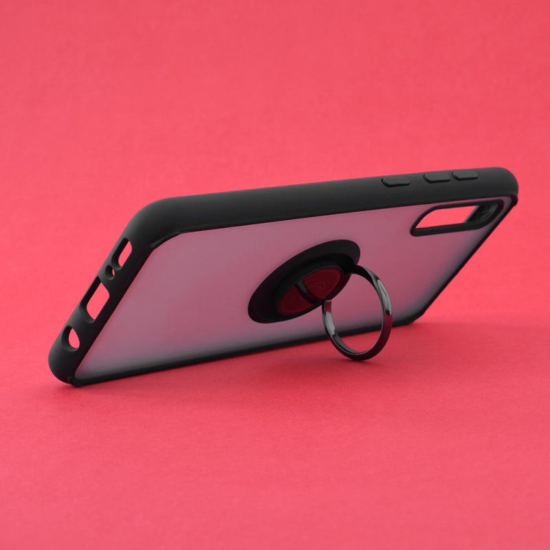 Husa pentru Samsung Galaxy A50s A507 / A30s A307 / A50 A505, Techsuit, Glinth, Neagra