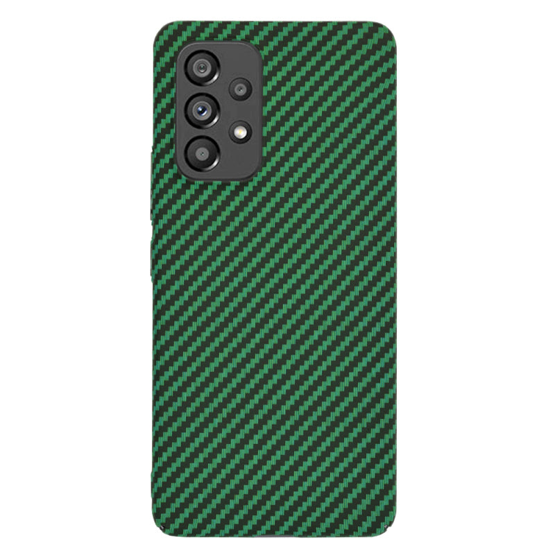 Husa pentru Samsung Galaxy A53 5G A536, Techsuit, Carbonite FiberShell, Verde