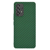 Husa pentru Samsung Galaxy A53 5G A536, Techsuit, Carbonite FiberShell, Verde