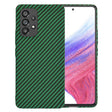 Husa pentru Samsung Galaxy A53 5G A536, Techsuit, Carbonite FiberShell, Verde