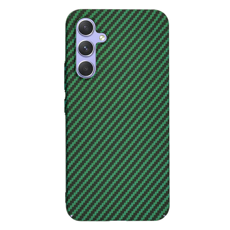 Husa pentru Samsung Galaxy A54 A546, Techsuit, Carbonite FiberShell, Verde