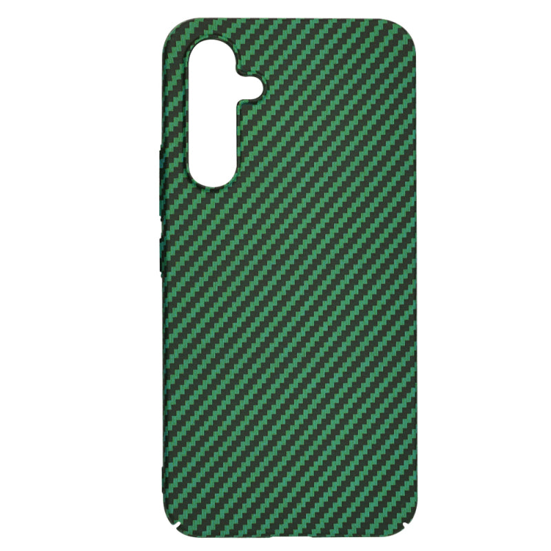 Husa pentru Samsung Galaxy A54 A546, Techsuit, Carbonite FiberShell, Verde