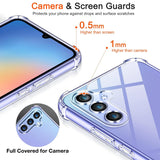 Husa pentru Samsung Galaxy A55 5G A556, Techsuit, Shockproof Clear, Transparenta