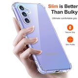 Husa pentru Samsung Galaxy A55 5G A556, Techsuit, Shockproof Clear, Transparenta