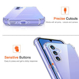 Husa pentru Samsung Galaxy A55 5G A556, Techsuit, Shockproof Clear, Transparenta