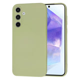 Husa pentru Samsung Galaxy A55 5G A556, Techsuit, SoftFlex, Verde Deschis