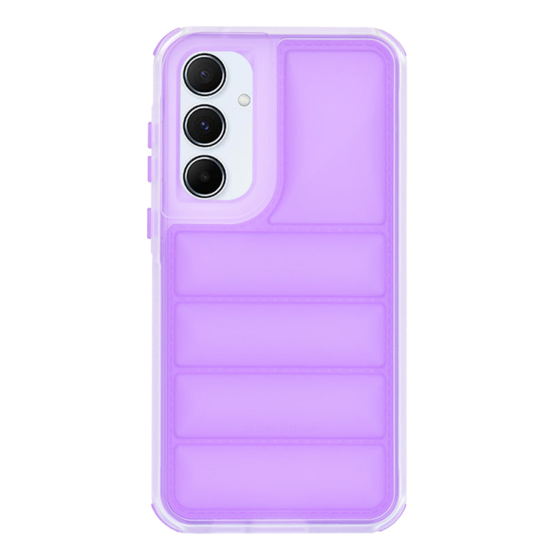 Husa pentru Samsung Galaxy A55 5G A556, Techsuit, Wave Shield, Mov