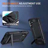Husa pentru Samsung Galaxy A56 A566, Techsuit, Hybrid Armor, Neagra