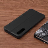 Husa pentru Samsung Galaxy A70s A707 / A70 A705, Techsuit, eFold, Neagra