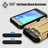 Husa pentru Samsung Galaxy J5 J500, Techsuit, Hybrid Armor, Neagra
