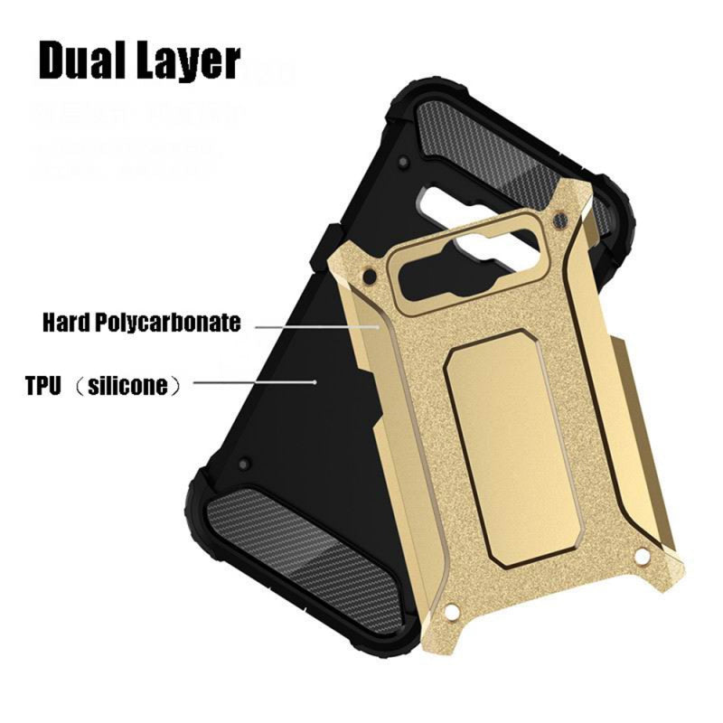 Husa pentru Samsung Galaxy J5 J500, Techsuit, Hybrid Armor, Neagra