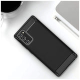 Husa pentru Samsung Galaxy Note 20 5G N981 / Note 20 N980, Techsuit, Carbon, Neagra