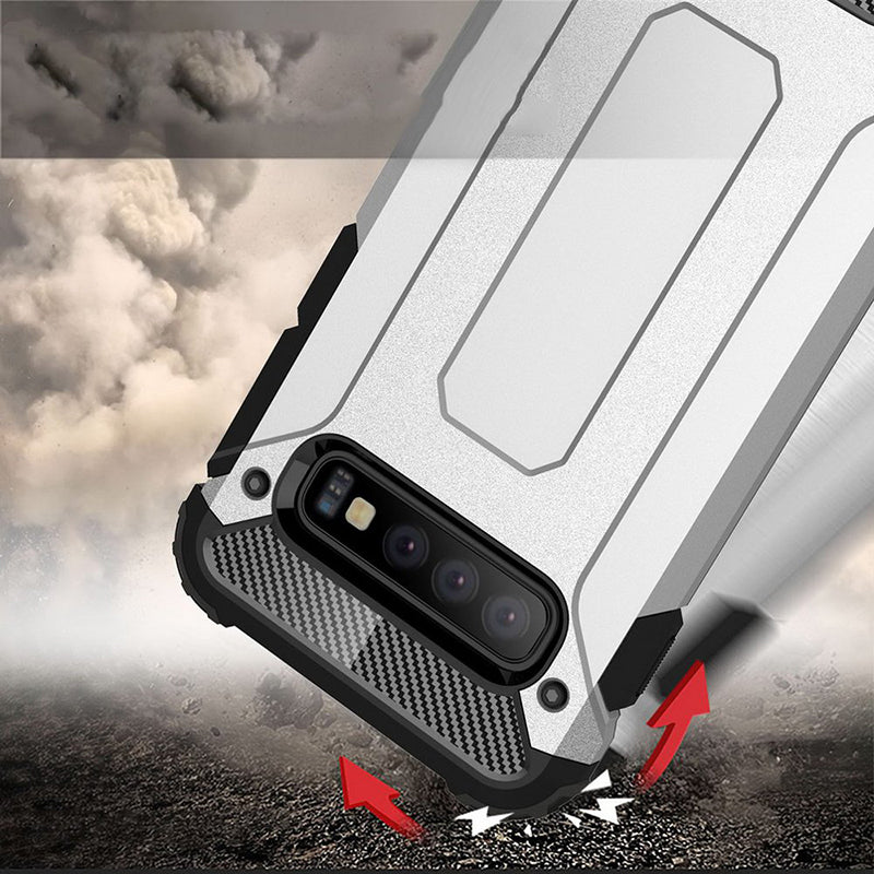 Husa pentru Samsung Galaxy S10+ G975, Techsuit, Hybrid Armo