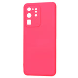 Husa pentru Samsung Galaxy S20 Ultra 5G G988 / S20 Ultra G988, Techsuit, SoftFlex, Roz Inchis