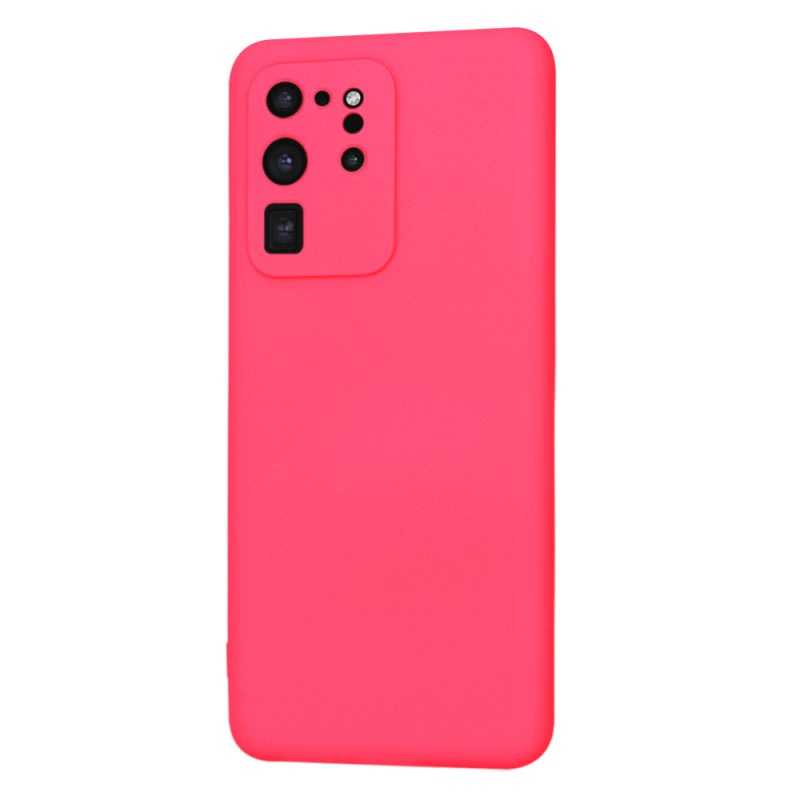 Husa pentru Samsung Galaxy S20 Ultra 5G G988 / S20 Ultra G988, Techsuit, SoftFlex, Roz Inchis
