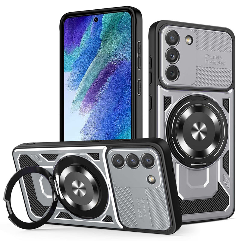 Husa pentru Samsung Galaxy S21 FE 5G G990, Techsuit, RuggedCam