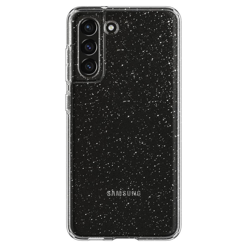 Husa pentru Samsung Galaxy S21 FE 5G G990, Techsuit, SparkleSkin, Transparenta