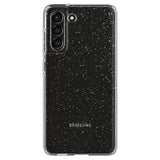 Husa pentru Samsung Galaxy S21 FE 5G G990, Techsuit, SparkleSkin, Transparenta