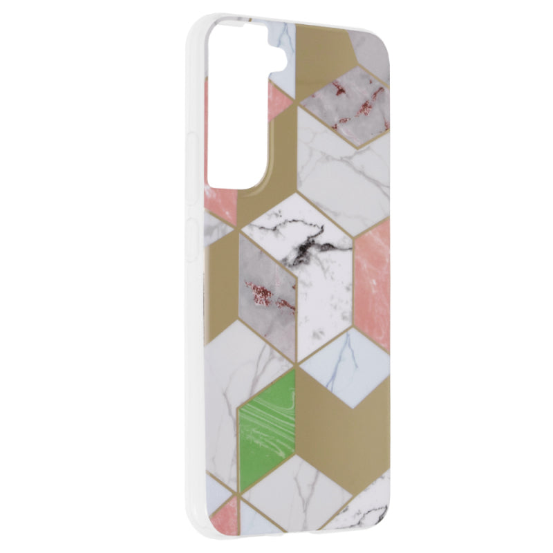 Husa pentru Samsung Galaxy S22+ 5G S906, Techsuit, Marble, Mov