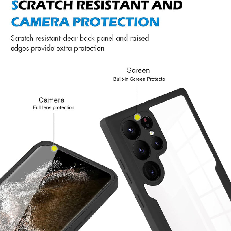 Husa pentru Samsung Galaxy S22 Ultra 5G S908, Techsuit, ColorVerse 360
