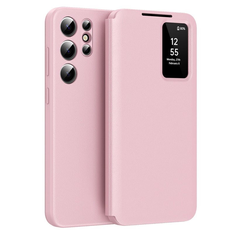 Husa pentru Samsung Galaxy S22 Ultra 5G S908, Techsuit, SmartView