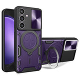 Husa pentru Samsung Galaxy S23 FE S711, Techsuit, CamGuard Pro, Mov