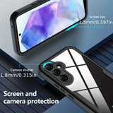 Husa pentru Samsung Galaxy S23 FE S711, Techsuit, ColorVerse 360, Albastra