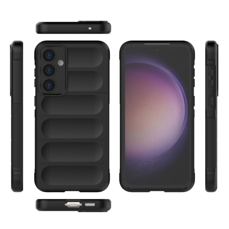 Husa pentru Samsung Galaxy S23 FE S711, Techsuit, Magic Shield, Neagra