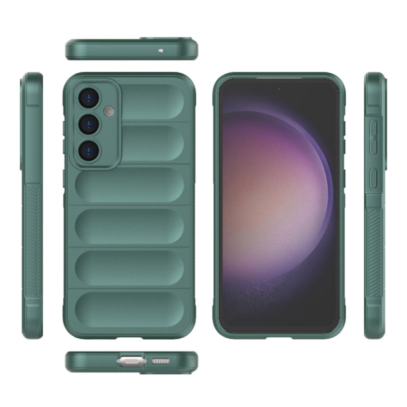 Husa pentru Samsung Galaxy S23 FE S711, Techsuit, Magic Shield, Verde